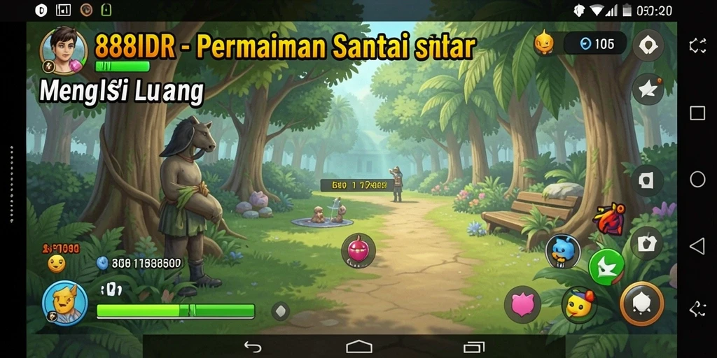 Tampilan gameplay 888IDR yang menarik dan menghibur.