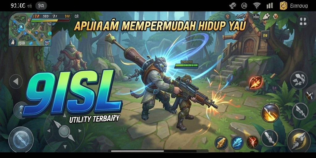 Screenshot 9SL menampilkan berbagai fitur Utility yang berguna.