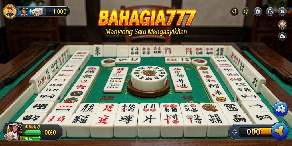 Tampilan gameplay seru BAHAGIA777 dengan grafik memukau.