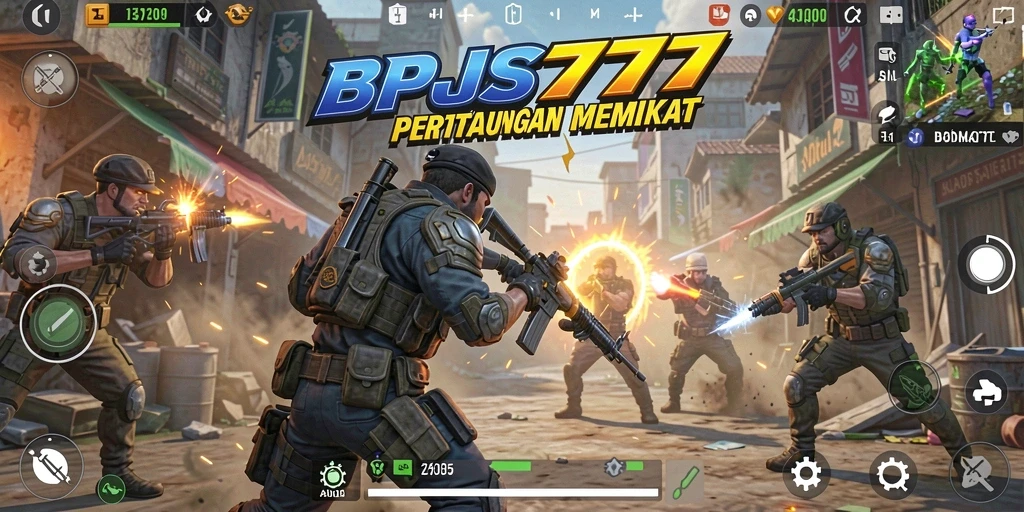 Gameplay intens di BPJS777 dengan aksi Battle Royale yang menarik.