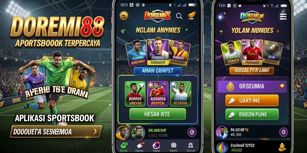Tampilan gameplay menarik dalam aplikasi Sportsbook DOREMI88.