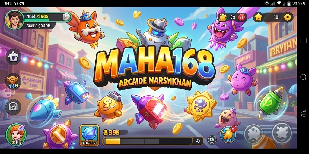Screenshot gameplay menampilkan aksi seru dalam MAHA168 di genre Arcade.