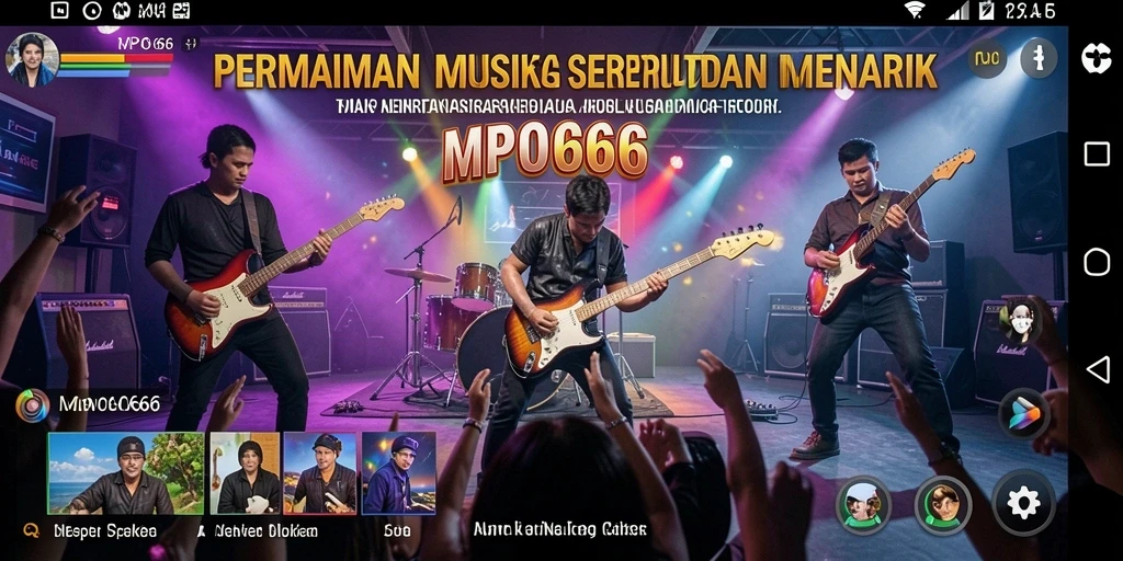Tampilan gameplay MPO666 yang seru dengan musik menggelegar.