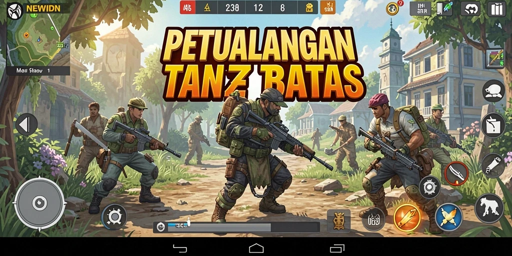 Tampilan gameplay <strong>NEWIDN</strong> yang mengesankan dalam dunia terbuka.