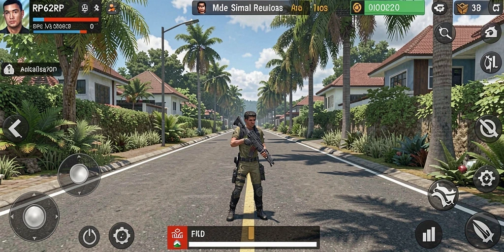 Tampilan gameplay menarik dari RP62RP yang menggambarkan pengalaman simulasi.