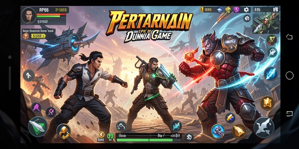 Tampilan gameplay RP66 yang seru dan penuh aksi dalam pertarungan Fighting.