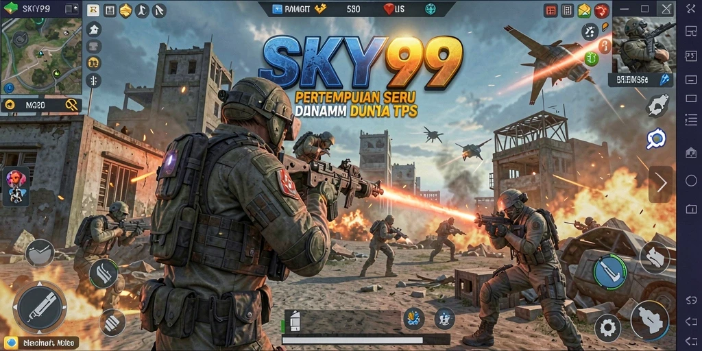 Tampilan gameplay seru dari SKY99 yang mendebarkan.
