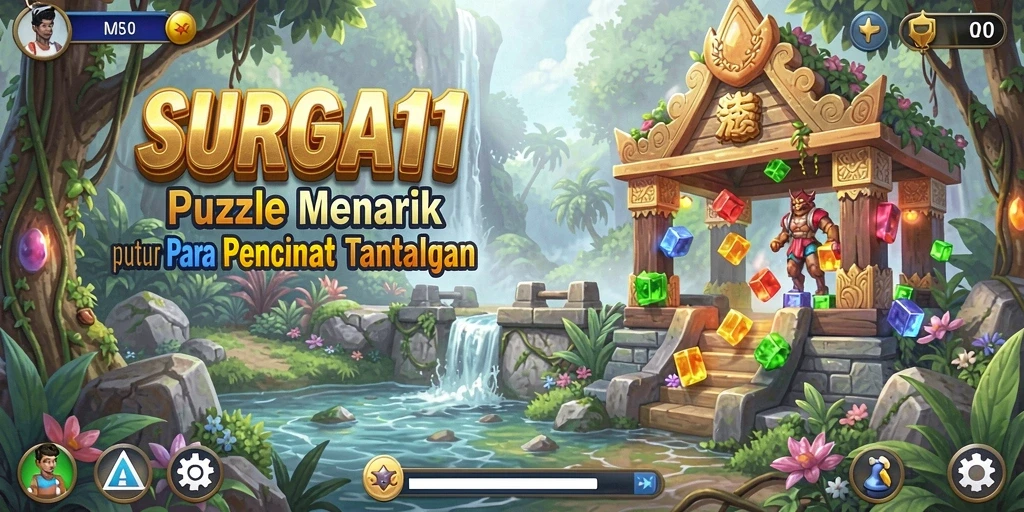 Tampilan gameplay SURGA11 yang menantang dan menghibur.